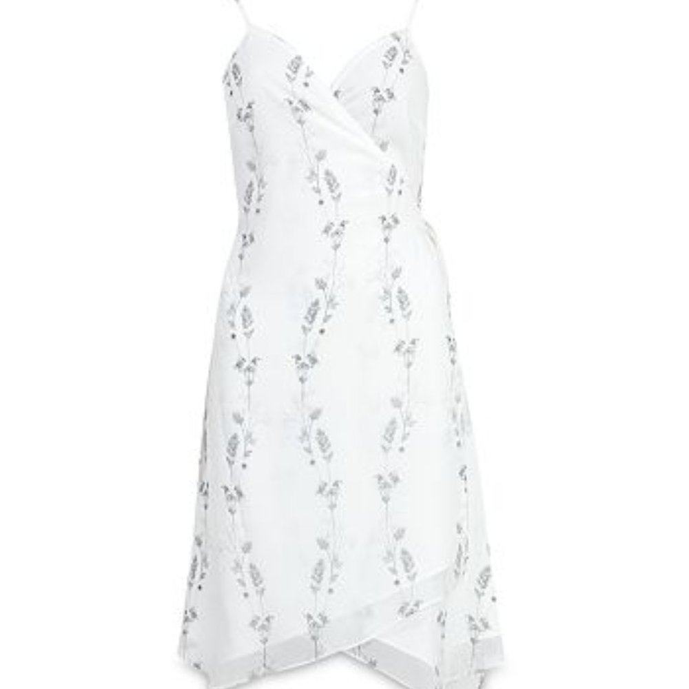 NWT - Allsaints Zia Varanasi Wrap Dress - Size 6